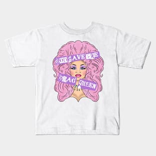 God Save The Drag Queen Kids T-Shirt